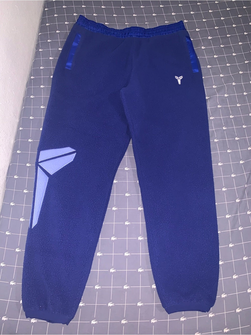 Nike Kobe Big Kids' Winterized Basketball Pants Blue IB2740-455 Size: X-Large